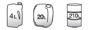 gamme de contenant liquide de refroidissement